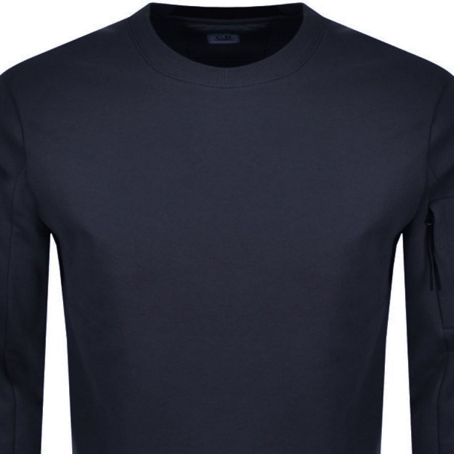 Alternative Image for ProductCP Company Crew Neck Sweatshirt Navy2
